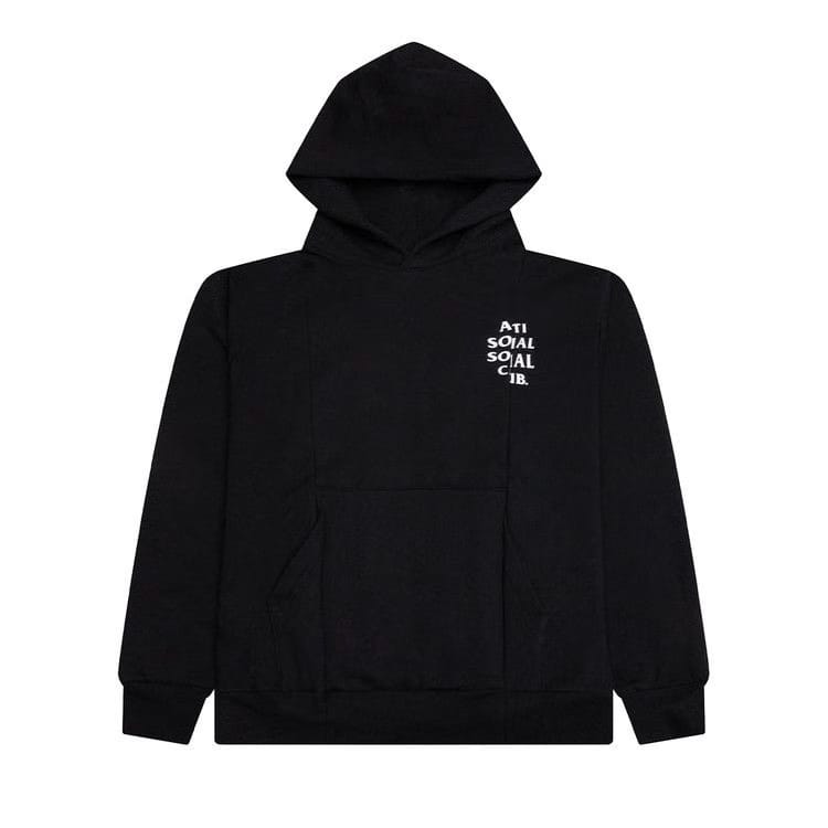 Anti Social Social Club Sliced Mind Games Hoodie Black