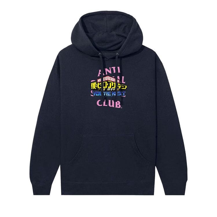 Anti Social Social Club Dark Might Hoodie Slate Blue