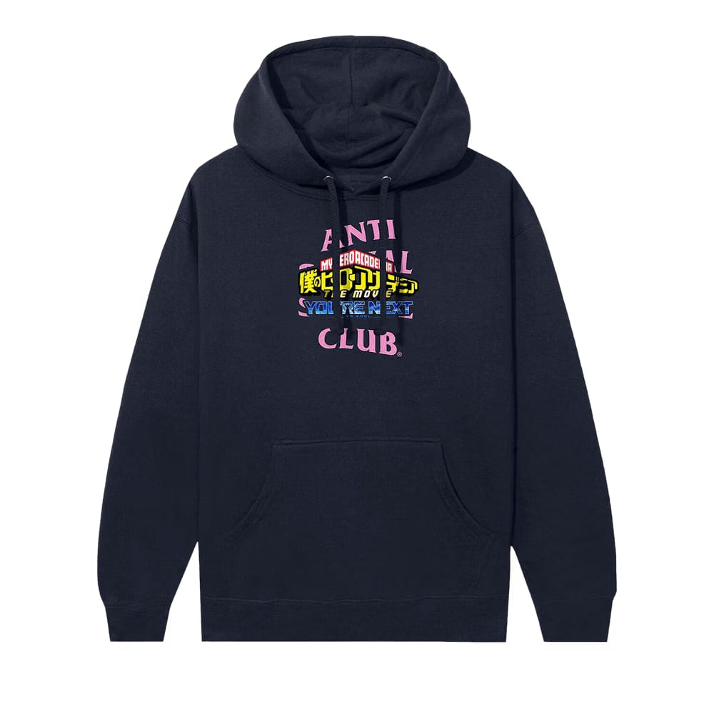 Anti Social Social Club Dark Might Hoodie Slate Blue