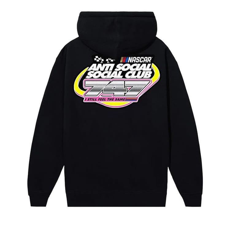 Anti Social Social Club x Nascar 747 Hoodie Black