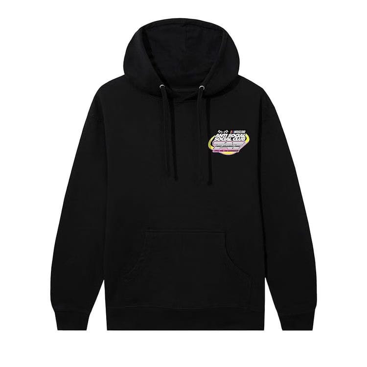 Anti Social Social Club x Nascar 747 Hoodie Black