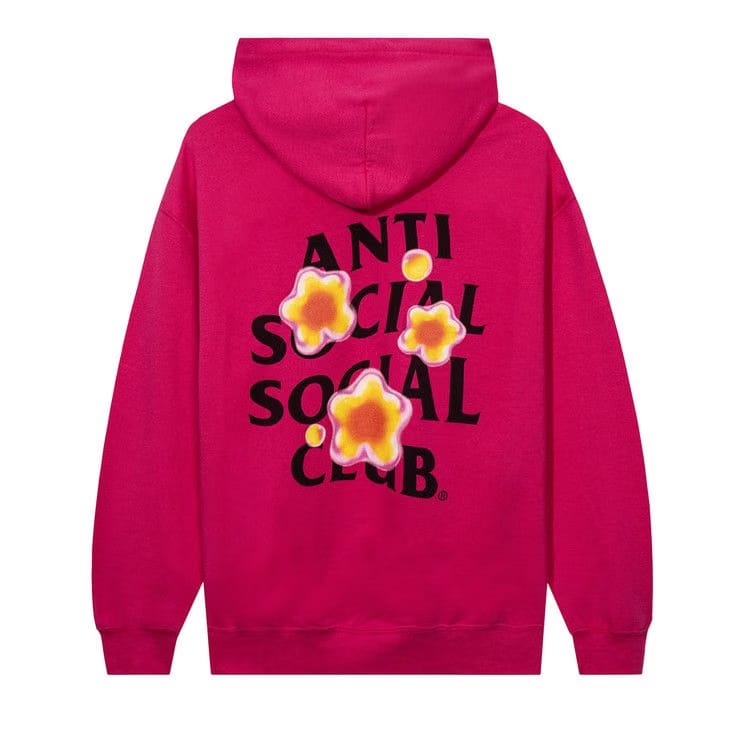 Anti Social Social Club See The Feeling Hoodie Pink