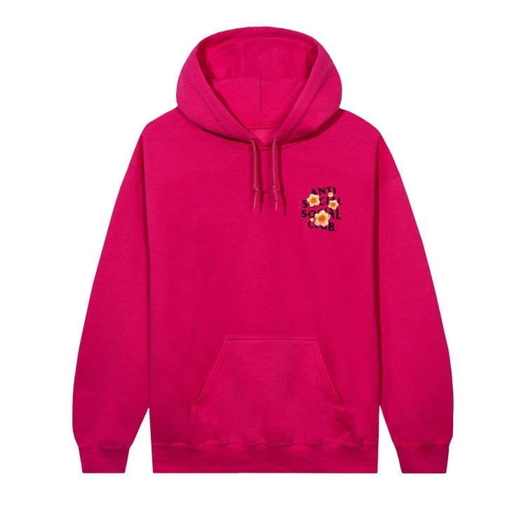 Anti Social Social Club See The Feeling Hoodie Pink