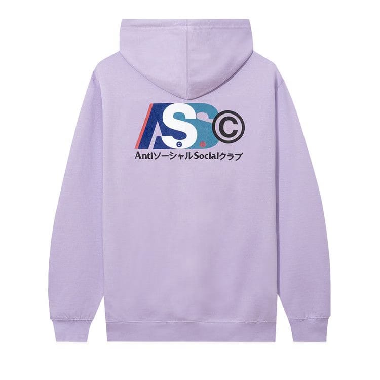 Anti Social Social Club Build Up Hoodie Lavender