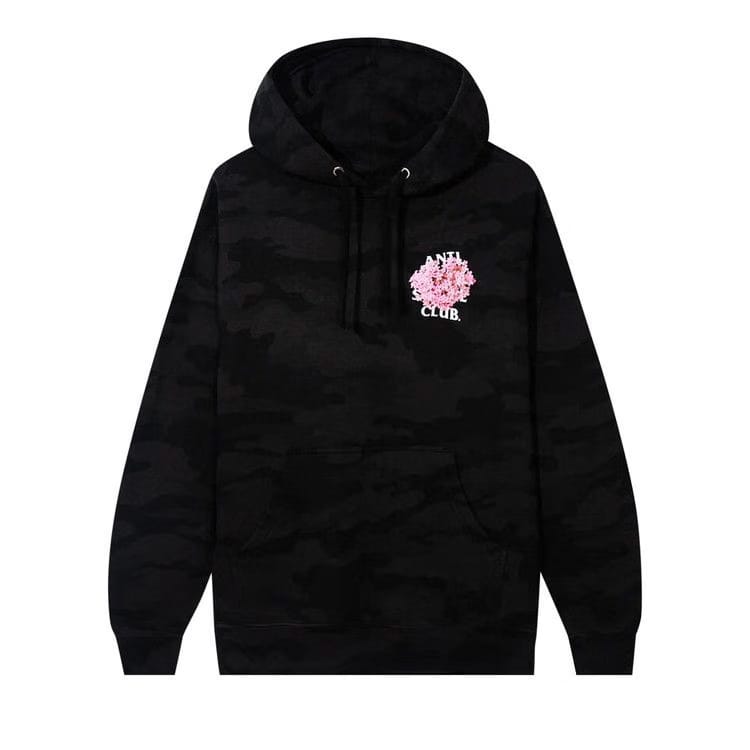 Anti Social Social Club All Rise Hoodie Black Camo
