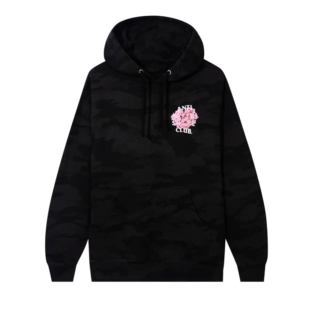 Anti Social Social Club All Rise Hoodie Black Camo