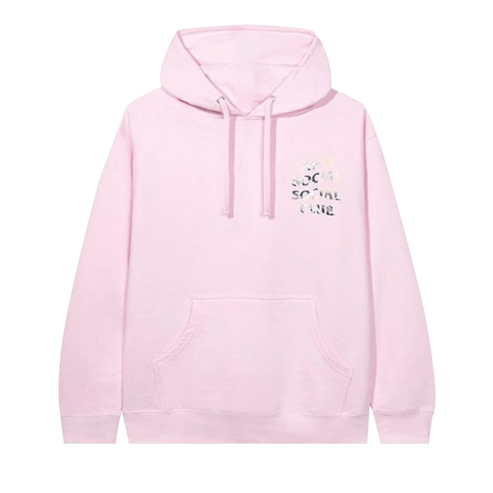 Anti Social Social Club Theories Hoodie Pink