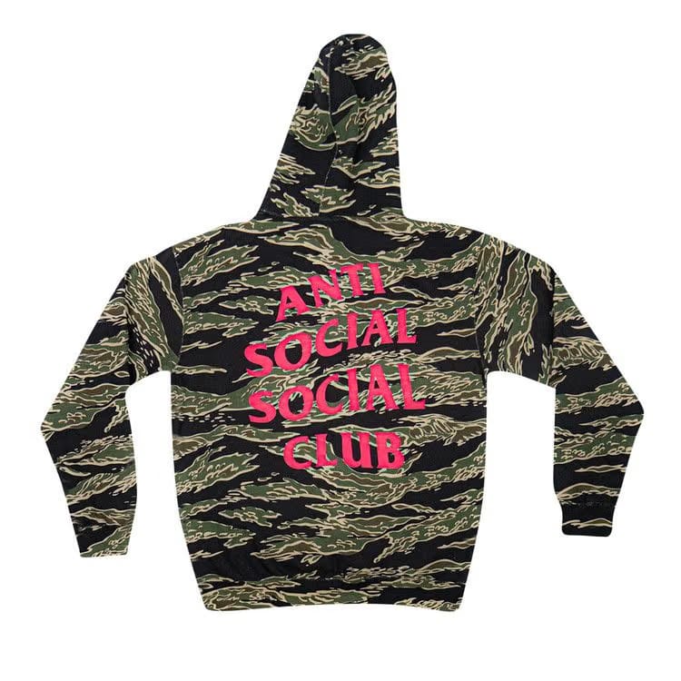 Anti Social Social Club Tiger Camo Hoodie Camo