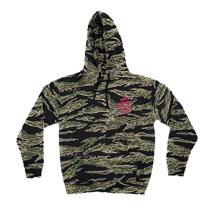 Anti Social Social Club Tiger Camo Hoodie Camo