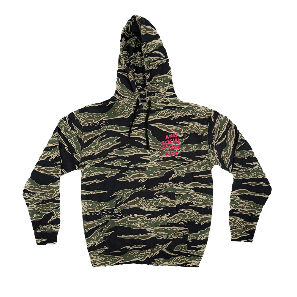 Anti Social Social Club Tiger Camo Hoodie Camo