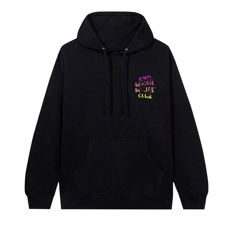 Anti Social Social Club In The Lead Hoodie Black