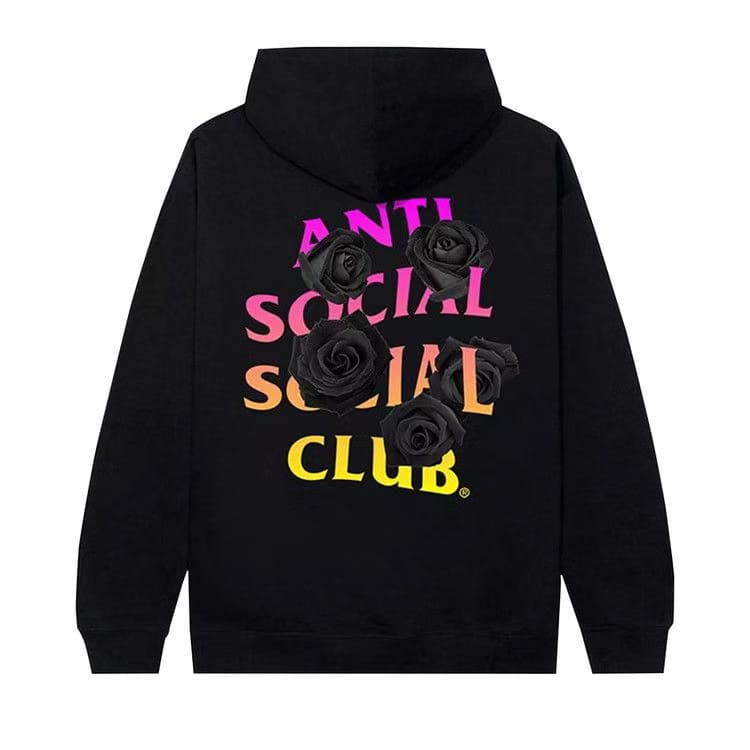Anti Social Social Club In The Lead Hoodie Black