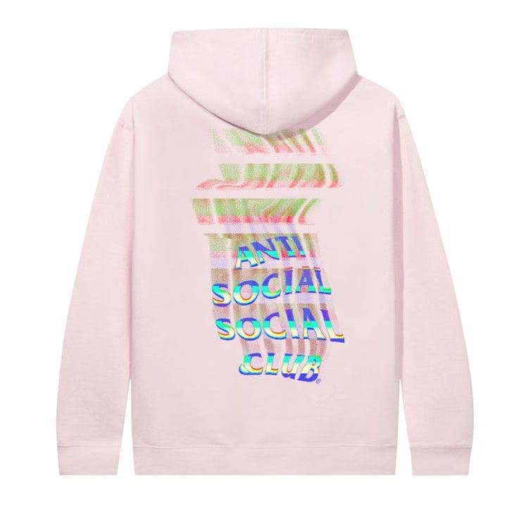 Anti Social Social Club Channel 747 Hoodie Pink