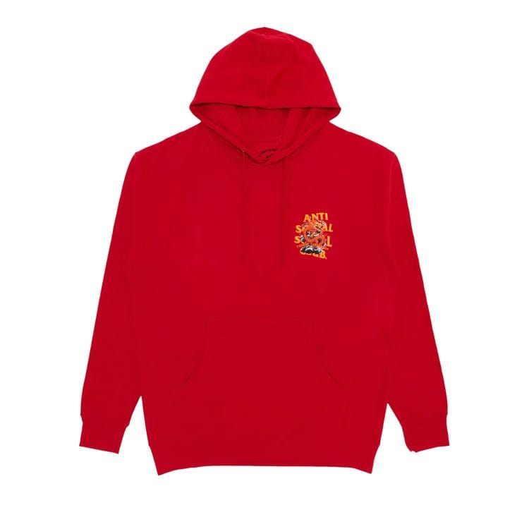Anti Social Social Club No Sympathy Hoodie Red