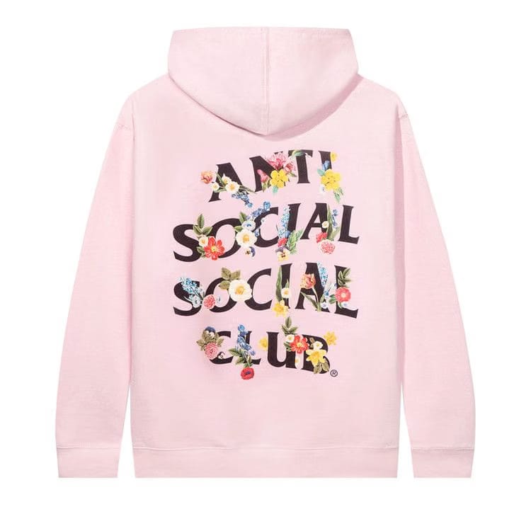 Anti Social Social Club Self Conclusion Hoodie Pink