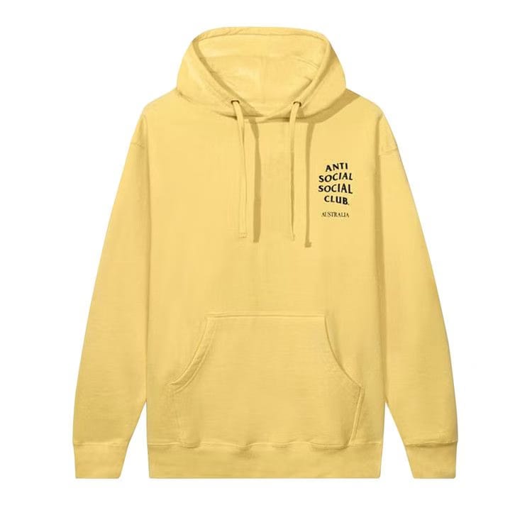 Anti Social Social Club Australia Hoodie Yellow