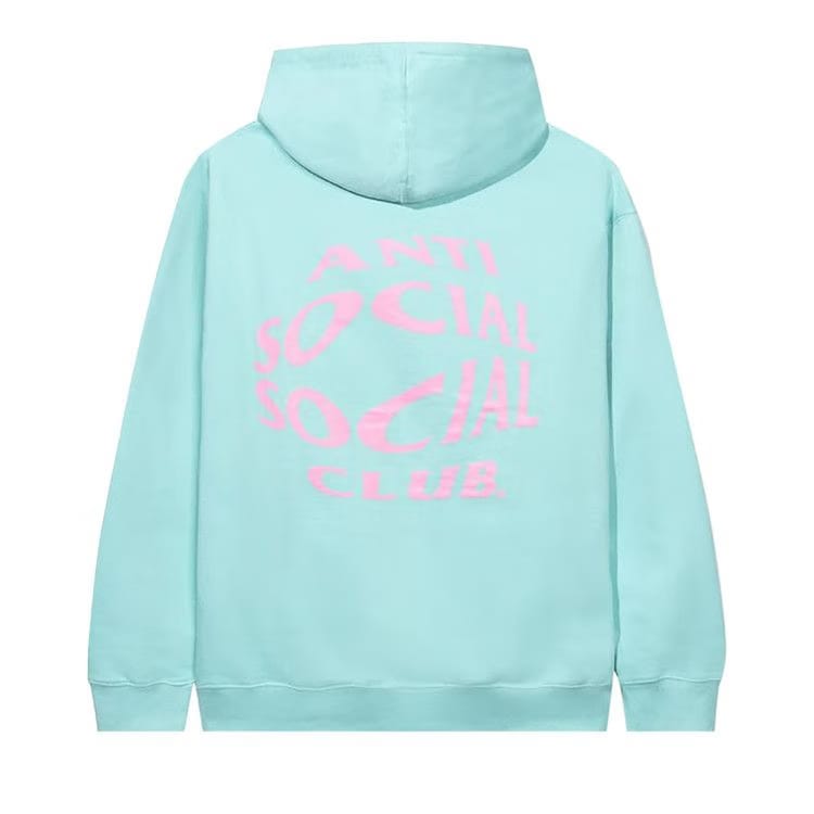 Anti Social Social Club Crystal Clear Hoodie Mint