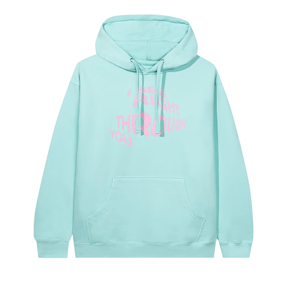 Anti Social Social Club Crystal Clear Hoodie Mint