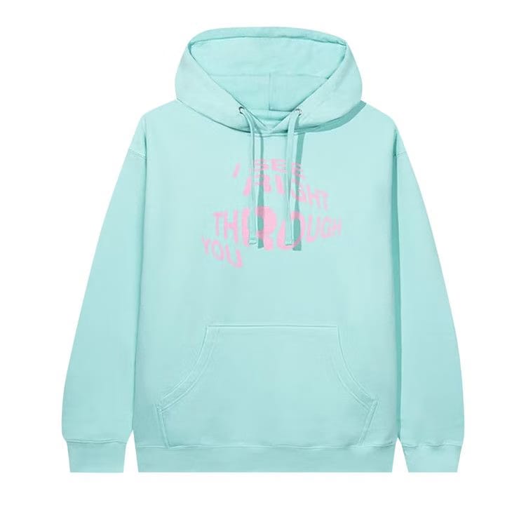 Anti Social Social Club Crystal Clear Hoodie Mint
