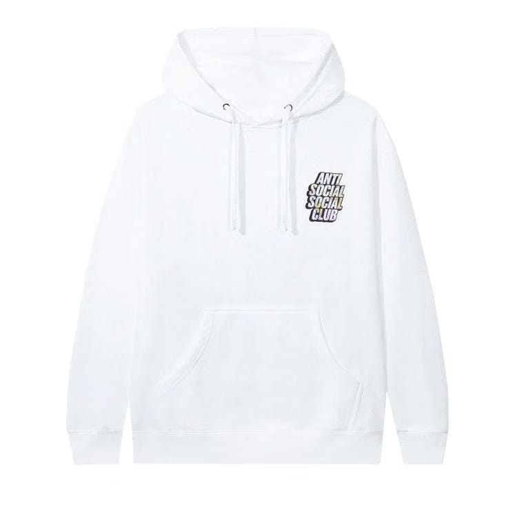 Anti Social Social Club Drop A Pin Hoodie White