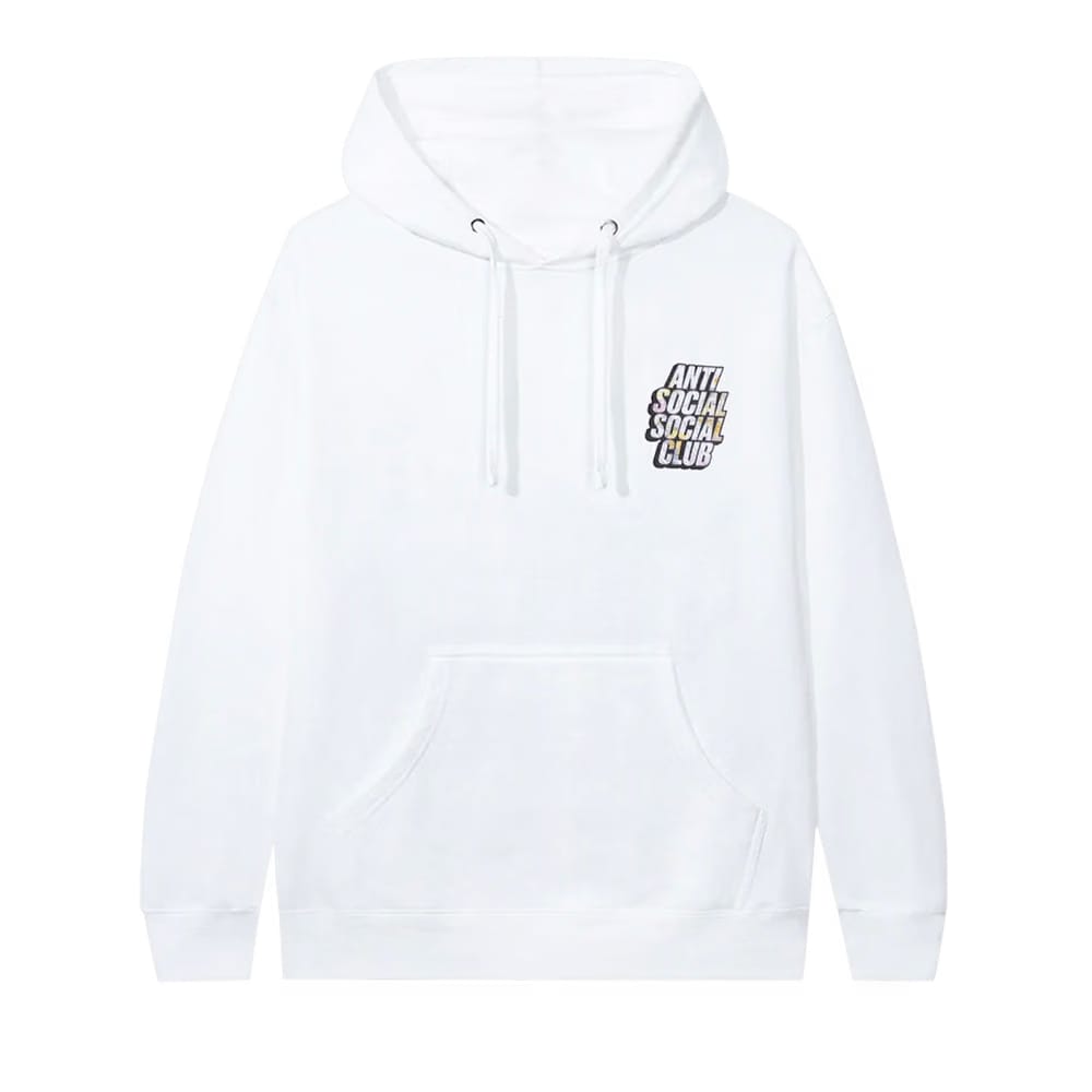 Anti Social Social Club Drop A Pin Hoodie White