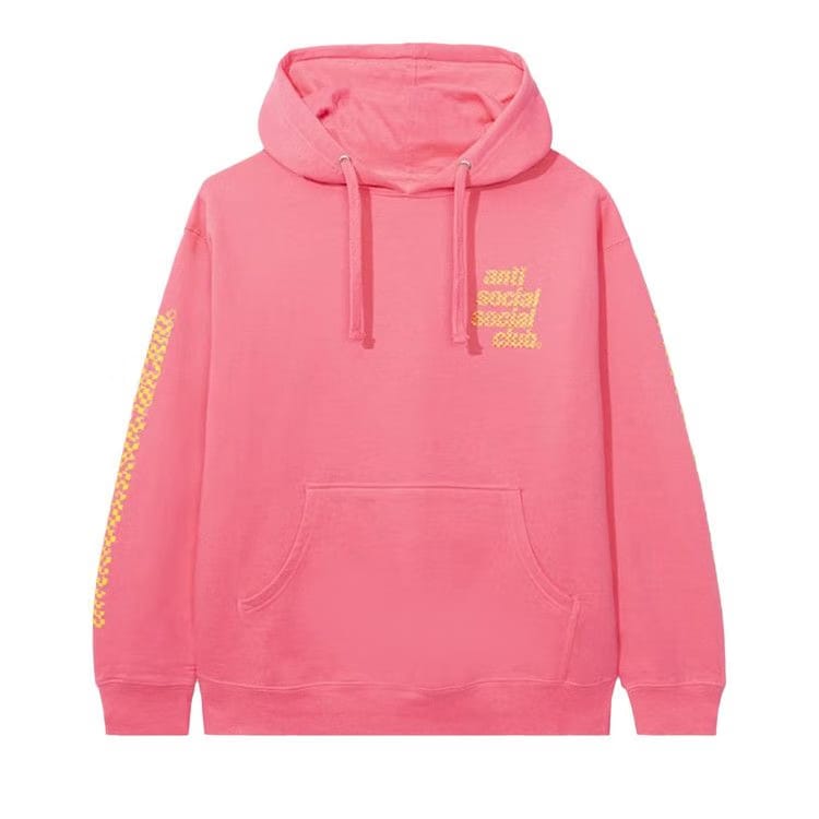 Anti Social Social Club Food Court Hoodie Pink