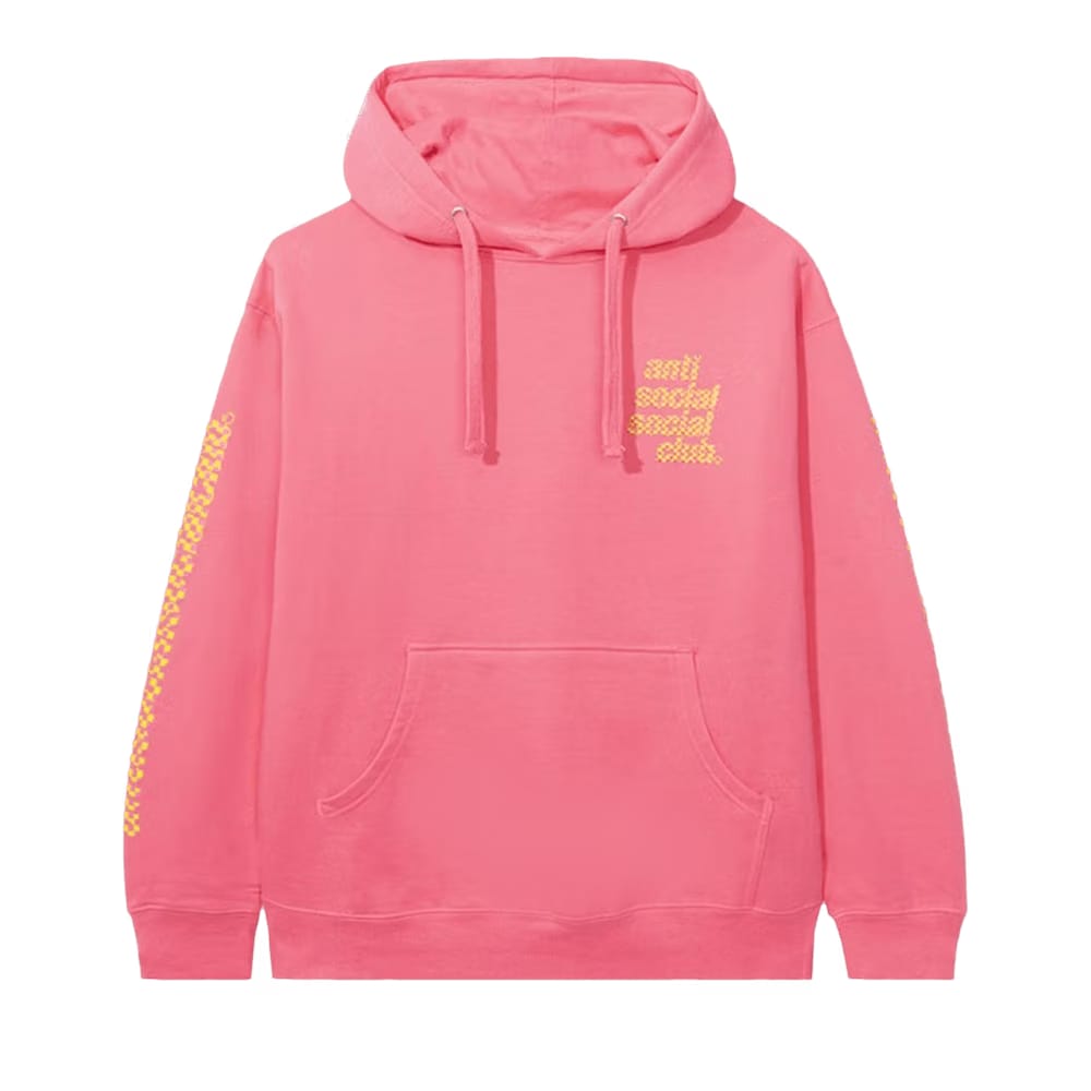 Anti Social Social Club Food Court Hoodie Pink
