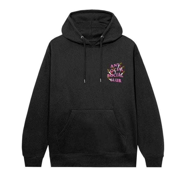 Anti Social Social Club Double Dragon Hoodie Black