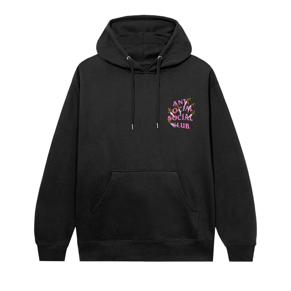 Anti Social Social Club Double Dragon Hoodie Black