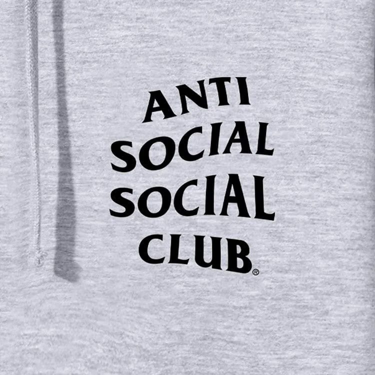 Anti Social Social Club Kkotch Hoodie Ath Heather