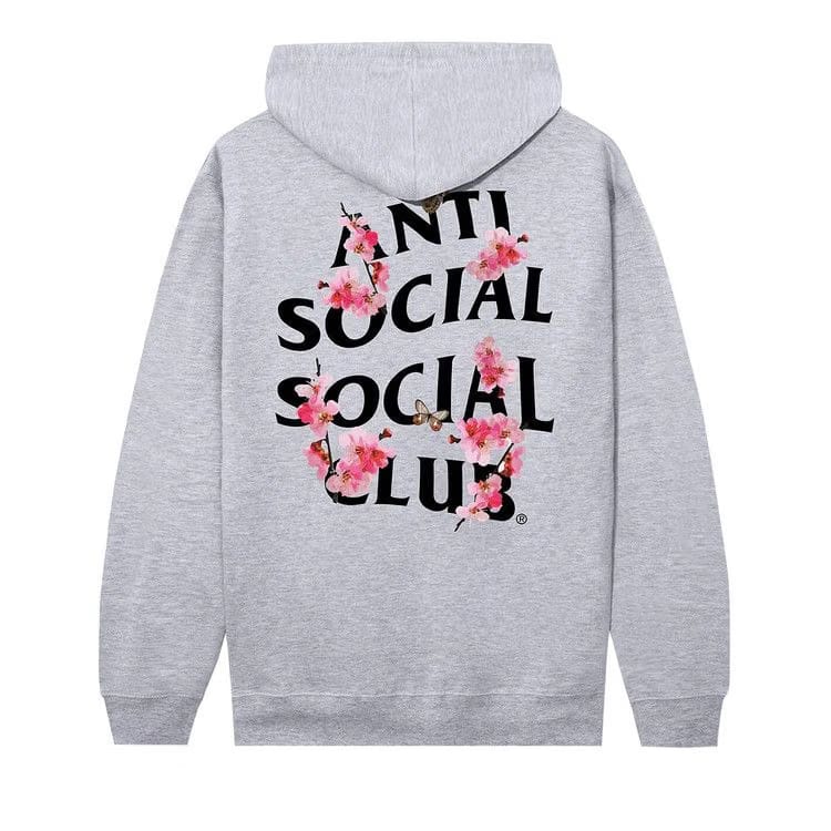 Anti Social Social Club Kkotch Hoodie Ath Heather