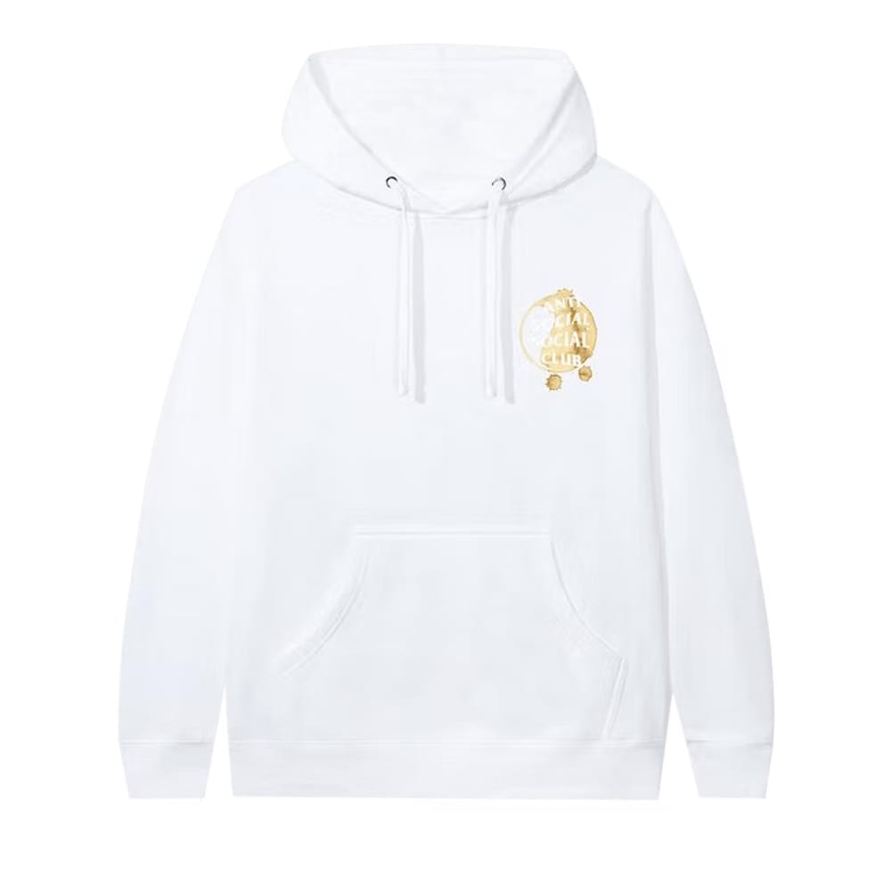 Anti Social Social Club Every Morning Every Time Hoodie White