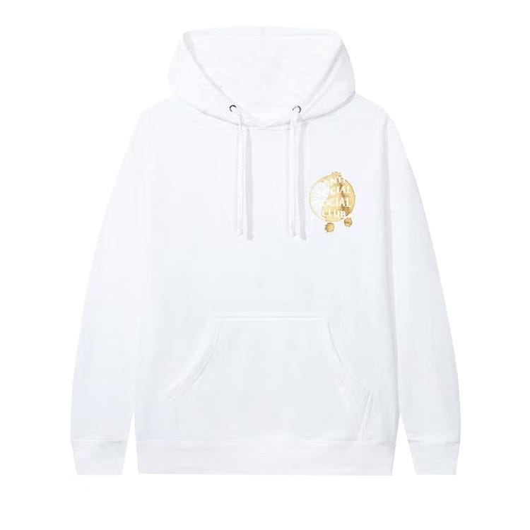 Anti Social Social Club Every Morning Every Time Hoodie White