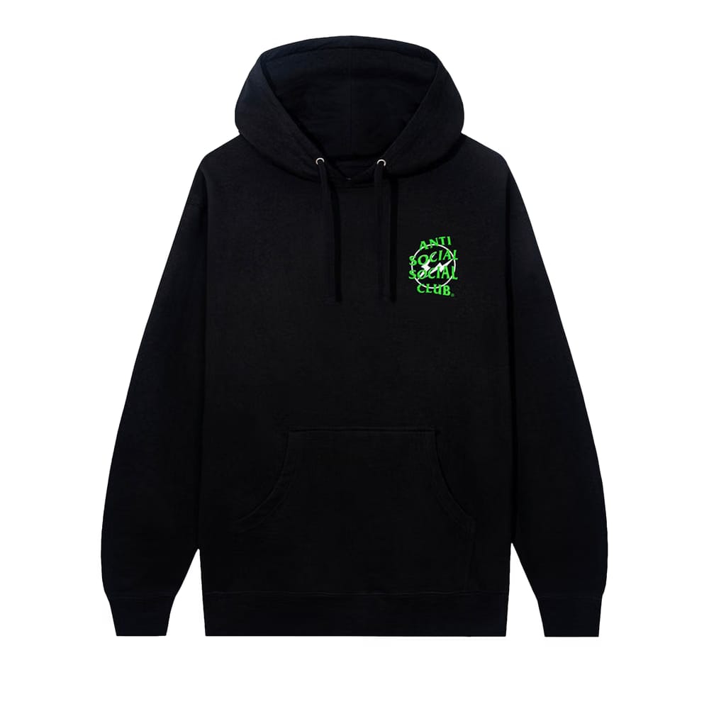 Anti Social Social Club x Fragment Precious Petals Hoodie Black/Green