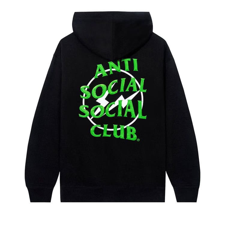 Anti Social Social Club x Fragment Precious Petals Hoodie Black/Green
