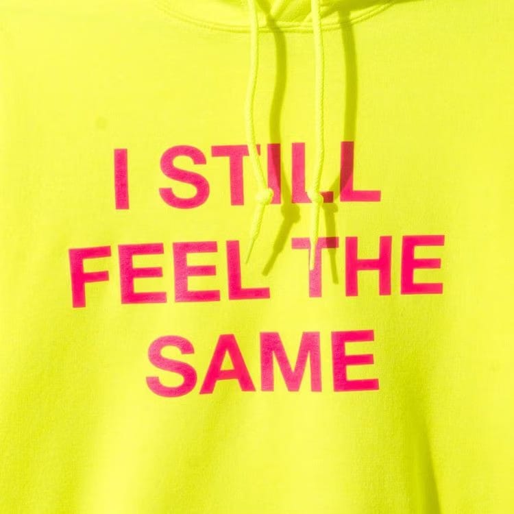 Anti Social Social Club I Still Feel The Same Hoodie Yellow