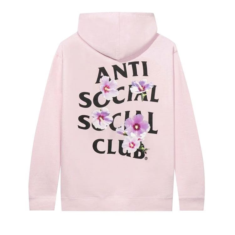 Anti Social Social Club x Case Study Flag Hoodie Pink