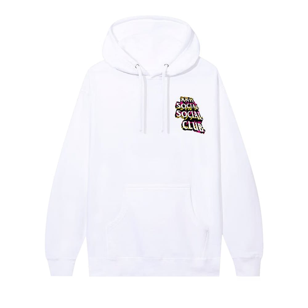 Anti Social Social Club Twisted Quickness Hoodie White
