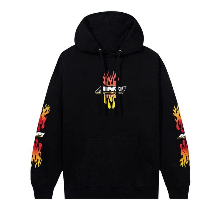 Anti Social Social Club Hot At First Hoodie Black