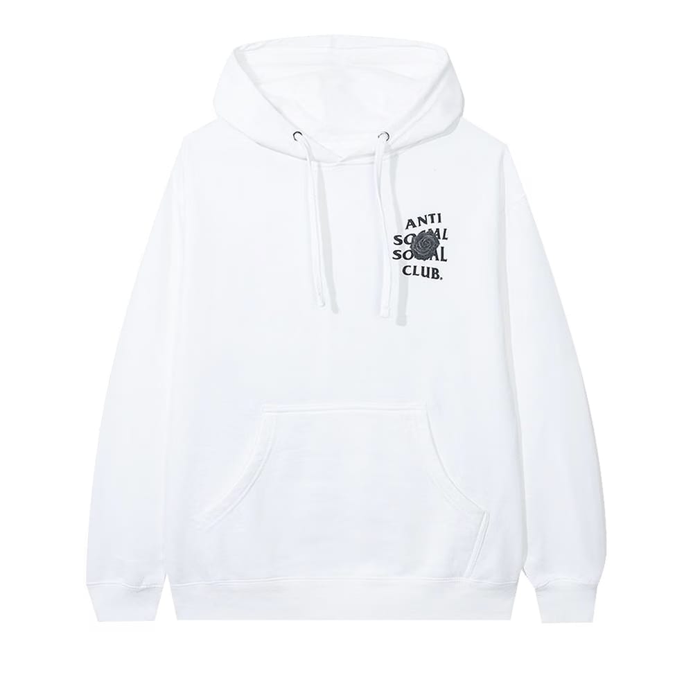 Anti Social Social Club Bat Emoji Hoodie White