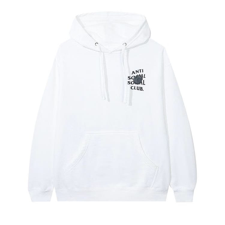 Anti Social Social Club Bat Emoji Hoodie White