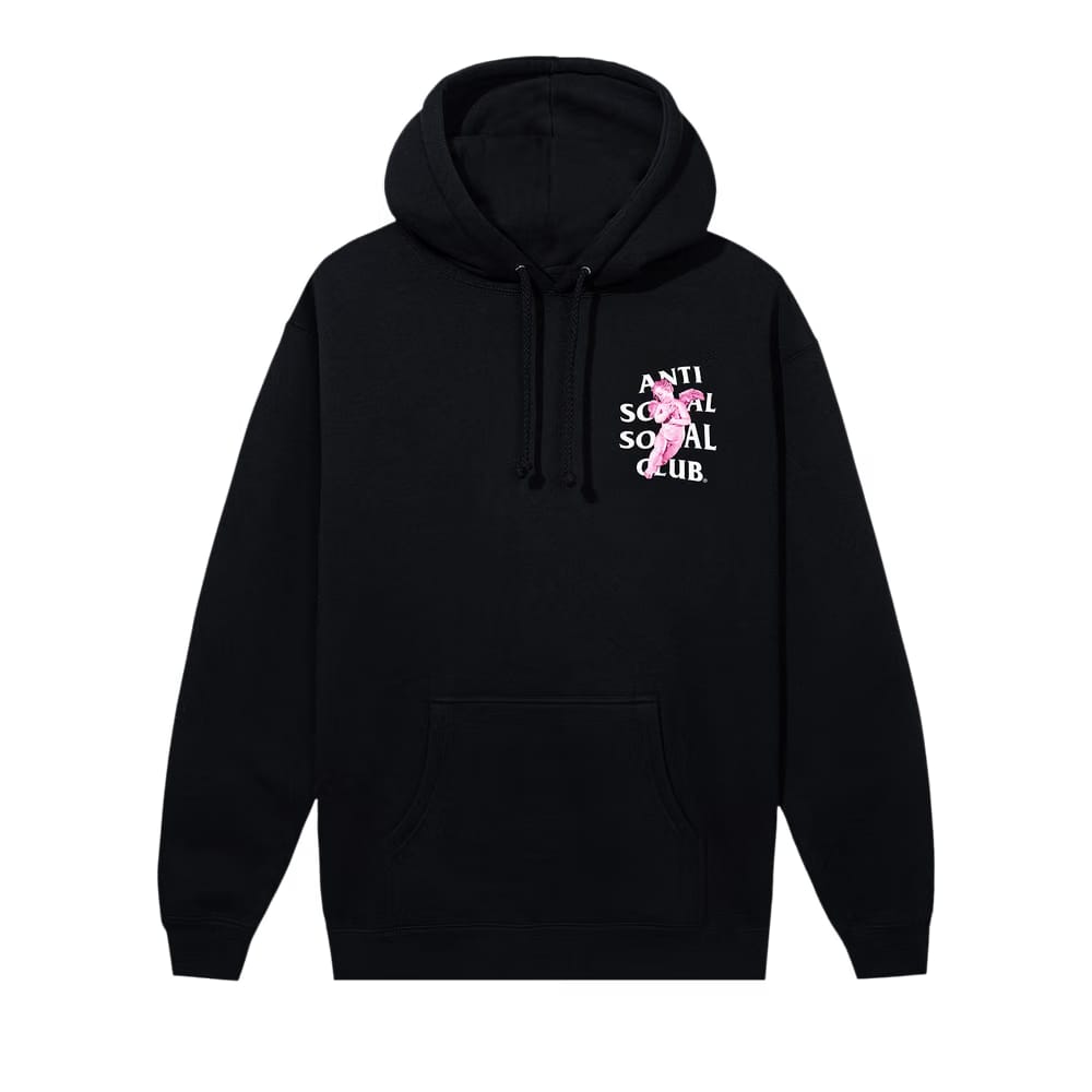 Anti Social Social Club Angels Hoodie Black