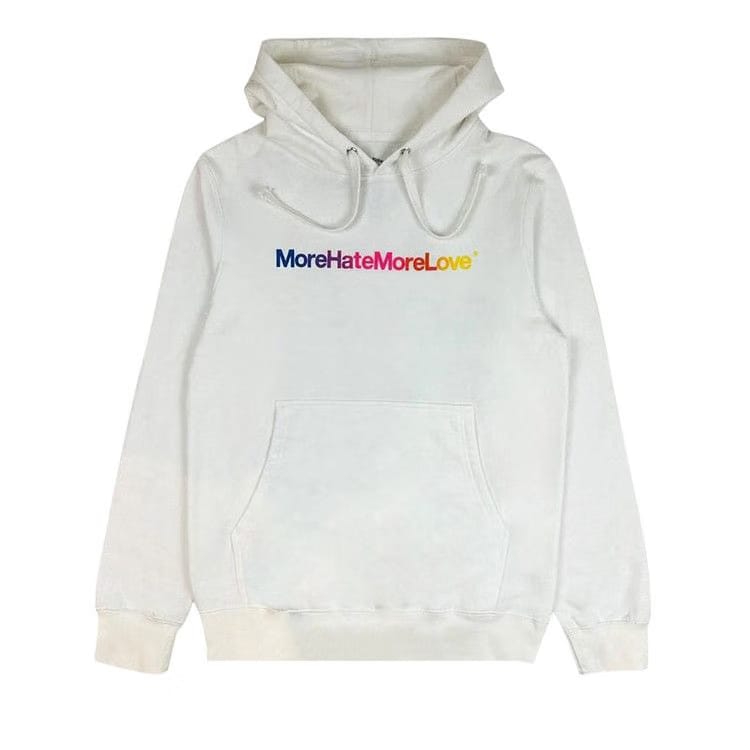 Anti Social Social Club More Hate More Love Hoodie White