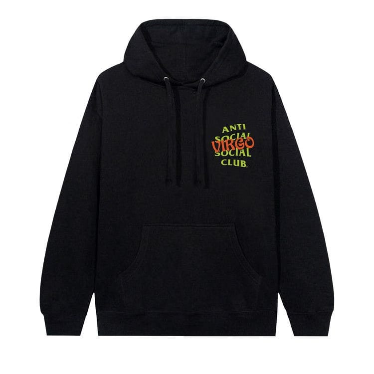 Anti Social Social Club Virgo Hoodie Black