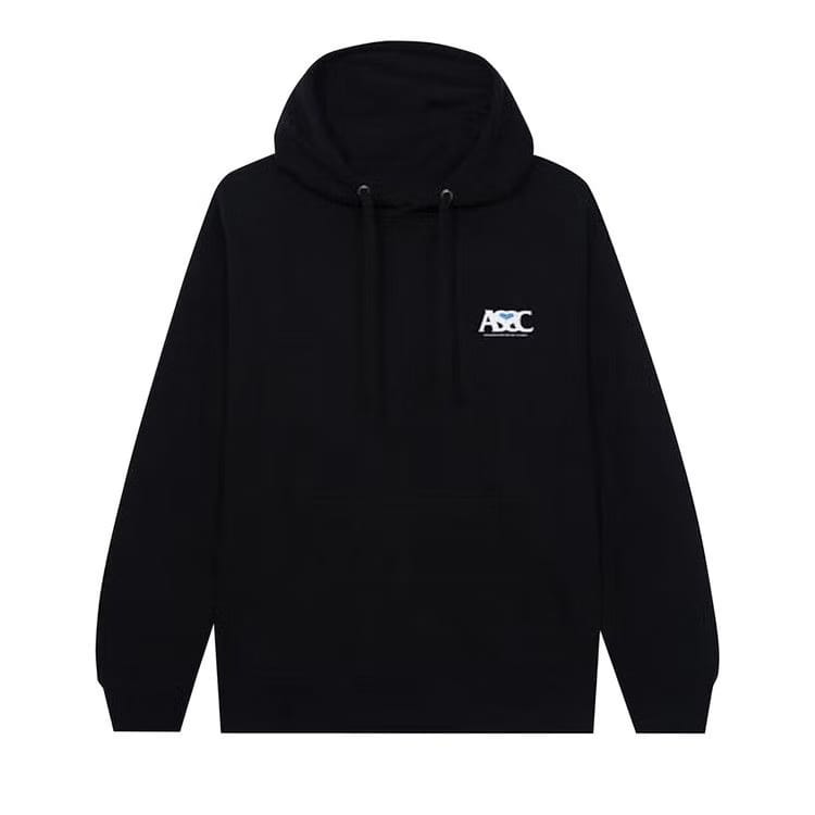 Anti Social Social Club Negative Space Hoodie Black