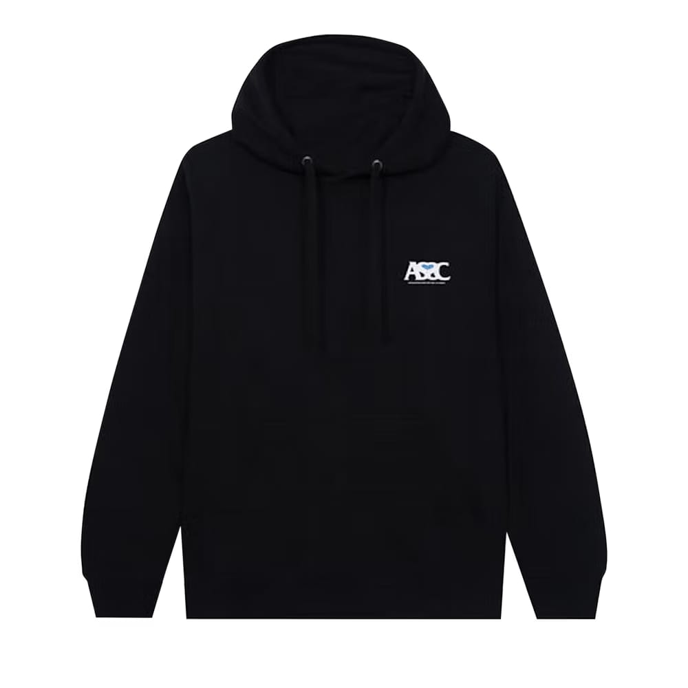 Anti Social Social Club Negative Space Hoodie Black