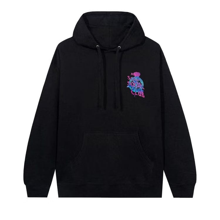 Anti Social Social Club Out Of Time Hoodie Black
