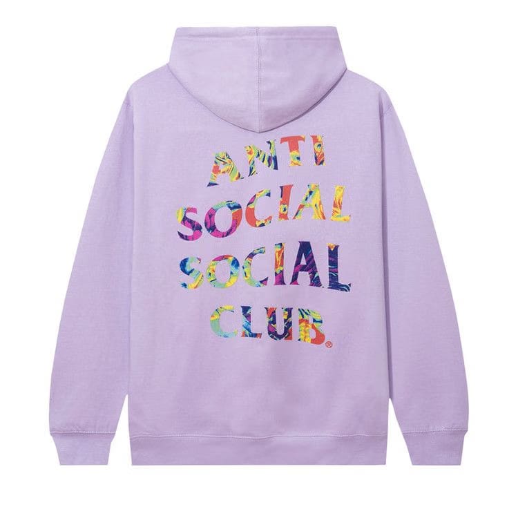Anti Social Social Club Pedals On the Floor Hoodie Lavender
