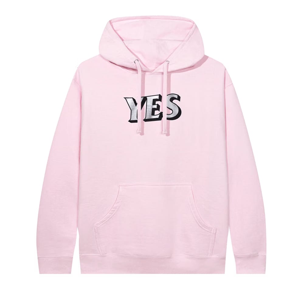 Anti Social Social Club Y/N? Hoodie Pink