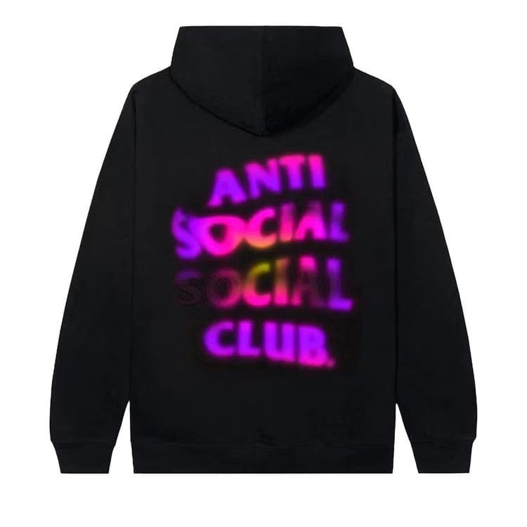 Anti Social Social Club Lava Hoodie Black